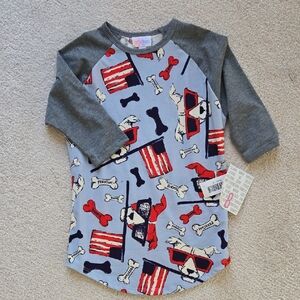 Lularoe Kid's Sloan 4th of July Shirt